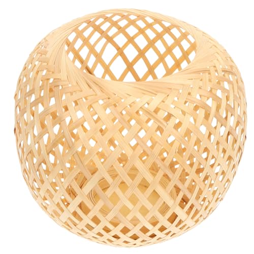 NOLITOY Pendelleuchte Lampenschirm Geflochtene Deckenlampe Hängelampe für Küche Restaurant Schlafzimmer Wohnzimmer Rustikale Leuchte NOLITOY Pendelleuchte Lampenschirm Geflochtene Deckenlampe Hängelampe für Küche Restaurant Schlafzimmer Wohnzimmer Rustikale Leuchte von NOLITOY