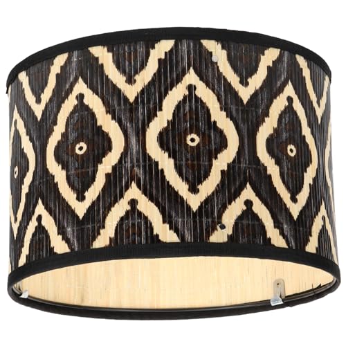 NOLITOY Pendelleuchte Lampenschirm Handgewebt Dekorativer Lampenschirm Deckenlampenabdeckung für Wohnzimmer Schlafzimmer Vintage Stil NOLITOY Pendelleuchte Lampenschirm Handgewebt Dekorativer Lampenschirm Deckenlampenabdeckung für Wohnzimmer Schlafzimmer Vintage Stil von NOLITOY