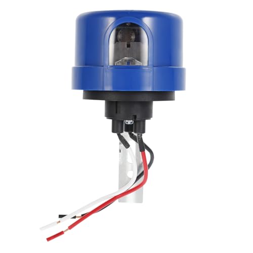 NOLITOY Photocell Sensor für Straßenbeleuchtung Automatischer Lichtschalter mit Hoher Empfindlichkeit für Außenbeleuchtung Einfache Installation und Energieeffizient von NOLITOY