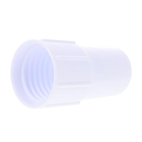 NOLITOY Poolschlauch Adapter Gewinde Anschlusstück Schwimmbad Saugrohr Verbinder Weiß Robust Langlebig für Poolreinigung und Wasserschlauchmontage von NOLITOY