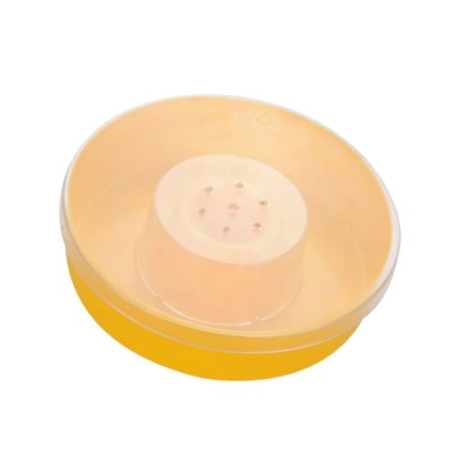 NOLITOY Praktischer Bienenfutterspender aus Kunststoff Rundes Design Einfache Installation und Reinigung Bienentränke für Imker Geeignet als Nahrhafte Futter Wasserschale im Garten NOLITOY Praktischer Bienenfutterspender aus Kunststoff Rundes Design Einfache Installation und Reinigung Bienentränke für Imker Geeignet als Nahrhafte Futter Wasserschale im Garten von NOLITOY