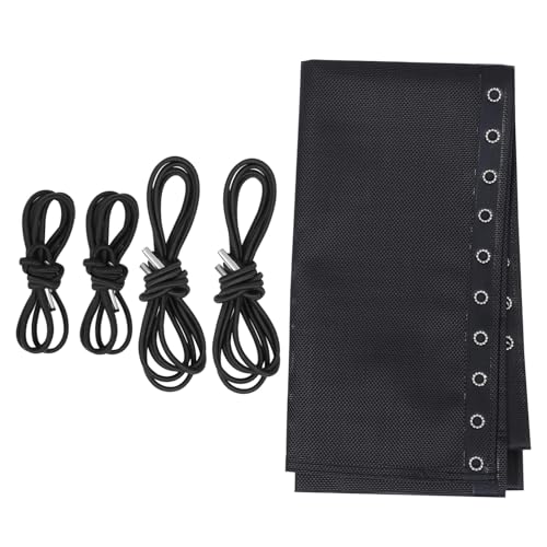 NOLITOY Praktisches Bungee Stuhl ersatzset mit Elastischem Stoff für Relaxliege und Gartenstuhl Strapazierfähiges Material Komfortabel Passend für Klapp Liegestühle Schwarz NOLITOY Praktisches Bungee Stuhl ersatzset mit Elastischem Stoff für Relaxliege und Gartenstuhl Strapazierfähiges Material Komfortabel Passend für Klapp Liegestühle Schwarz von NOLITOY