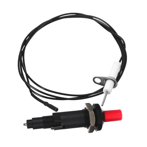 NOLITOY Professioneller Grillzündsatz zu Ersatzteil aus Robustem Abs und Metall für Gas und Alkoholkamine Langlebiger Gasherd Zündgenerator Kompatibel mit Enders und Gasgrill Brennern von NOLITOY