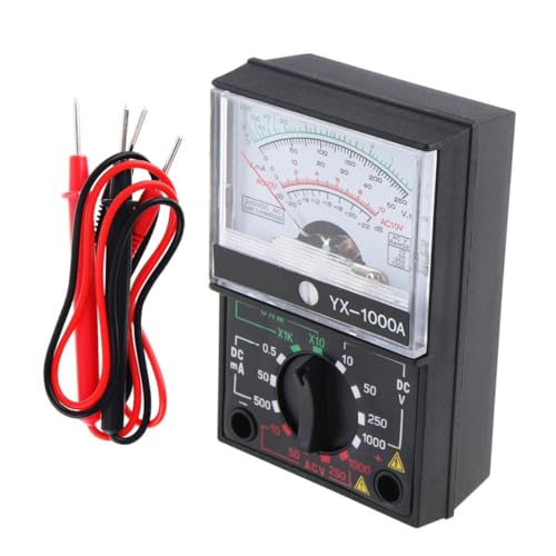 NOLITOY Professionelles Multimeter Digital Auto ranging LCD Multitester für Elektriker Spannung Strom Widerstand Messgerät mit Hoher Präzision und Automatischer Abschaltung für NOLITOY Professionelles Multimeter Digital Auto ranging LCD Multitester für Elektriker Spannung Strom Widerstand Messgerät mit Hoher Präzision und Automatischer Abschaltung für von NOLITOY