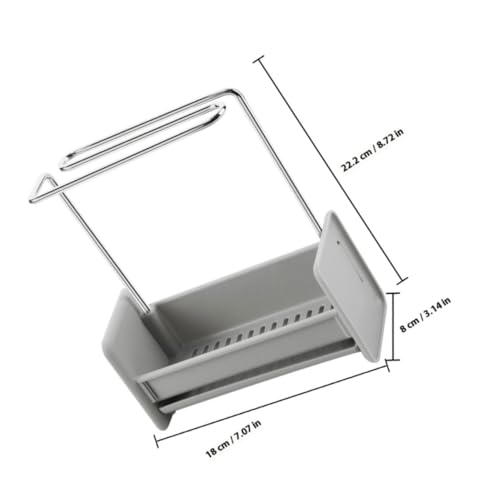 NOLITOY Punchfreier Küchen spülschwammhalter Praktischer Ablagekorb für Spülbecken Platzsparender Haushalt Organizer Langlebiges Material Einfach zu Montierendes Küchen drainage regal NOLITOY Punchfreier Küchen spülschwammhalter Praktischer Ablagekorb für Spülbecken Platzsparender Haushalt Organizer Langlebiges Material Einfach zu Montierendes Küchen drainage regal von NOLITOY
