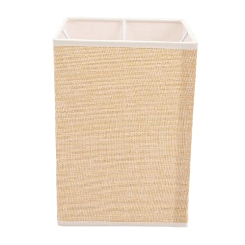 NOLITOY Quadratischer Lampenschirm aus Gelbem Jutestoff Kreativer Schlichter Stofflampenschirm für Nachttisch Steh Wandleuchten Schützend Langlebig Vielseitig für Innenbeleuchtung und NOLITOY Quadratischer Lampenschirm aus Gelbem Jutestoff Kreativer Schlichter Stofflampenschirm für Nachttisch Steh Wandleuchten Schützend Langlebig Vielseitig für Innenbeleuchtung und von NOLITOY