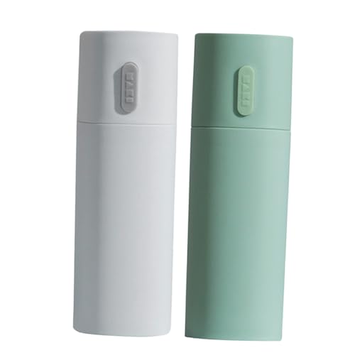 NOLITOY Reise Zahnbürstenetui Weiß Multifunktional mit Zahnpasta Aufbewahrung und Mundbecher Kompakt Tragbar Hygienisch für Reisen und Unterwegs NOLITOY Reise Zahnbürstenetui Weiß Multifunktional mit Zahnpasta Aufbewahrung und Mundbecher Kompakt Tragbar Hygienisch für Reisen und Unterwegs von NOLITOY