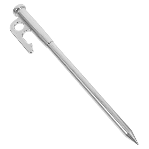 NOLITOY Robuste Edelstahl Zeltheringe für Outdoor Camping Wetterfeste Bodenanker für Zelte Vordächer Markisen Langlebige Heringe für Schnee Berg Strand Stabile Befestigung bei Wind NOLITOY Robuste Edelstahl Zeltheringe für Outdoor Camping Wetterfeste Bodenanker für Zelte Vordächer Markisen Langlebige Heringe für Schnee Berg Strand Stabile Befestigung bei Wind von NOLITOY