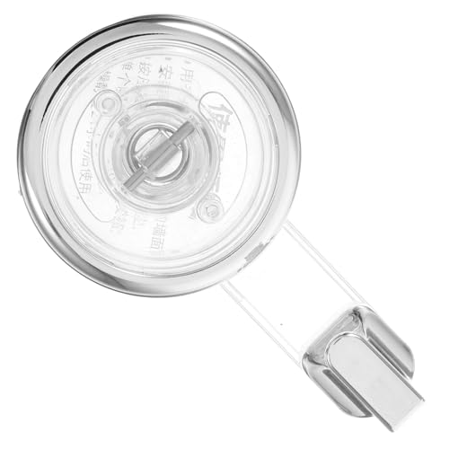 NOLITOY Robuster Saugnapf Haken Transparent Wiederverwendbar Kein Bohren Für Glas Fliesen Spiegel Multifunktionale Bad Küche Aufbewahrung Schadstofffreie Entfernung Platzsparend von NOLITOY