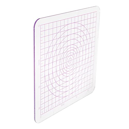 NOLITOY Roll Ton Werkzeug Polymer Tonplatten Tonplatte Ton Keilplatte Tischwerkzeuge Für Tonplatten Tondruckplatte Bildhauerkreis Modellieren Weicher Ton Modellierplatte Acryl von NOLITOY