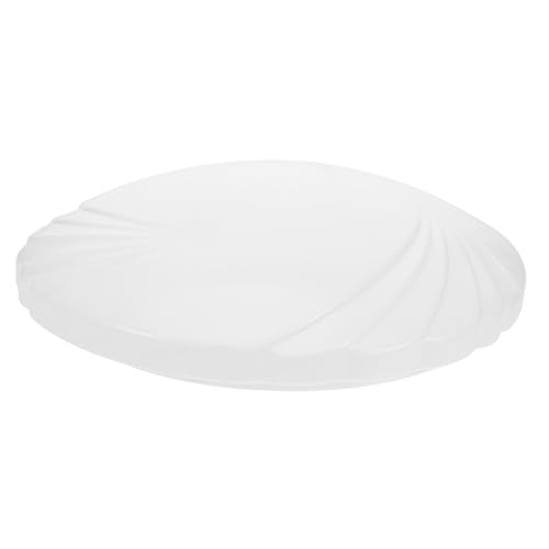 NOLITOY Rundlicher Deckenlampenschirm Kunststoff Lampenabdeckung Ersatzlampe Clip Lampenschirm für Schlafzimmer Balkon Küche Einfache Installation Langlebig von NOLITOY