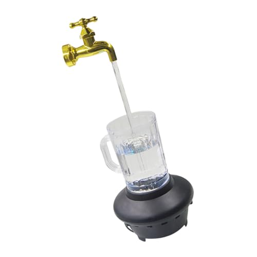 NOLITOY Schwebender Wasserhahn Springbrunnen Deko Ornament Unsichtbar Fließend Wetterfest für Garten Terrasse Hotel Bar Robustes Design Praktisches Fließendes Wasserspiel von NOLITOY