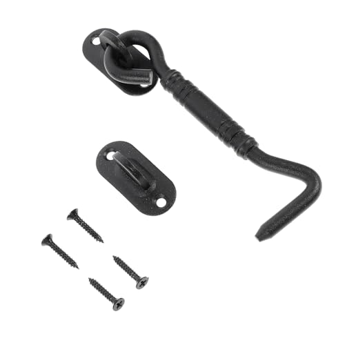 NOLITOY Schwerer Edelstahl türriegel Scheunentor riegel Robust Langlebig Korrosionsbeständig für Schiebetüren Garagentore Einfache Montage Schwarz NOLITOY Schwerer Edelstahl türriegel Scheunentor riegel Robust Langlebig Korrosionsbeständig für Schiebetüren Garagentore Einfache Montage Schwarz von NOLITOY