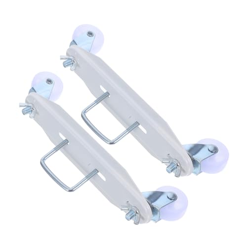 NOLITOY Schwerlast Heizkörper mit Drehbaren Möbelrollen Stabile Gleiter für Elektroheizungen Langlebige Möbelrollen mit Halterung Einfache Montage Zuverlässige Unterstützung für von NOLITOY