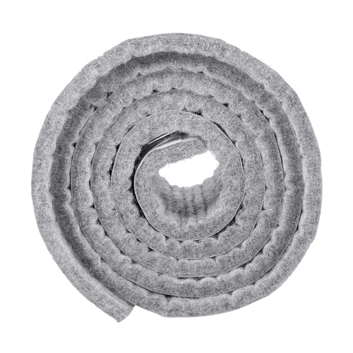 NOLITOY Selbstklebende Filzgleiter Möbelpad Zuschneidbar Antirutsch Filzschutz für Stuhl Tischbeine Stoßfest Langlebig für Haus und Büro von NOLITOY