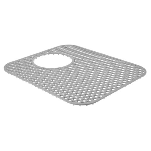 NOLITOY Silikon Abtropfmatte für Küchenspüle Hitzeschutz Rutschfest Leicht zu Reinigen Vielseitige Drainage matte für Spülbecken und Arbeitsplatte Flexibel mit Bodenlöchern von NOLITOY