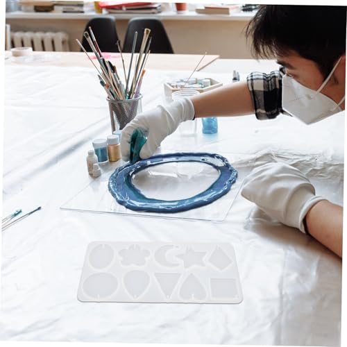 NOLITOY Silikonform für Ohrringanhänger Flexibel und Wiederverwendbar Praktische Resin Gießform für DIY Schmuckherstellung nicht Klebend Einfach zu Reinigen Robust und Formstabil NOLITOY Silikonform für Ohrringanhänger Flexibel und Wiederverwendbar Praktische Resin Gießform für DIY Schmuckherstellung nicht Klebend Einfach zu Reinigen Robust und Formstabil von NOLITOY
