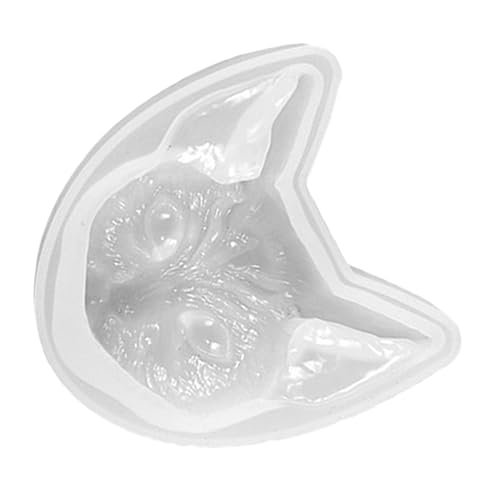 NOLITOY Silikonform für Tierkopf Dekorationen Diy Ornamente für Zuhause Lebensmittelechtes Silikon Einfach zu Reinigen für Bastelprojekte Feste und Tägliche Verwendung von NOLITOY