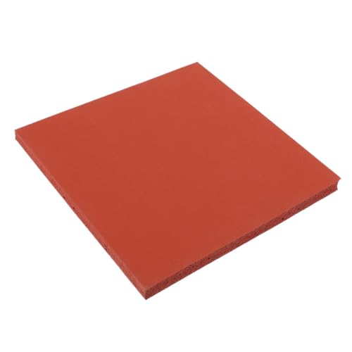 NOLITOY Silikonschaumstoffdichtung Pads Beständig Unterlage Silikonmatte Isoliert Einfach Wärmeisolierendes Pad Drücken Maschine Professionelle Dämmmatte Bürobedarf Rot Kieselgel NOLITOY Silikonschaumstoffdichtung Pads Beständig Unterlage Silikonmatte Isoliert Einfach Wärmeisolierendes Pad Drücken Maschine Professionelle Dämmmatte Bürobedarf Rot Kieselgel von NOLITOY