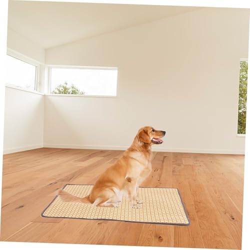 NOLITOY Sommer Kühlmatte für Haustiere Atmungsaktive Kühlunterlage für Hunde und Katzen Komfortables Schlafkissen für Drinnen und Unterwegs rutschfest und Leicht zu Reinigen NOLITOY Sommer Kühlmatte für Haustiere Atmungsaktive Kühlunterlage für Hunde und Katzen Komfortables Schlafkissen für Drinnen und Unterwegs rutschfest und Leicht zu Reinigen von NOLITOY
