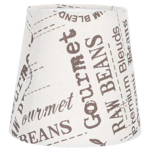 NOLITOY Stabiler Stofflampenschirm aus Hochwertigem Baumwollgewebe und Langlebige Lampenabdeckung für Deckenleuchte und Tischlampe Einfacher Lampenschirm für Wohnzimmer und Schlafzimmer NOLITOY Stabiler Stofflampenschirm aus Hochwertigem Baumwollgewebe und Langlebige Lampenabdeckung für Deckenleuchte und Tischlampe Einfacher Lampenschirm für Wohnzimmer und Schlafzimmer von NOLITOY