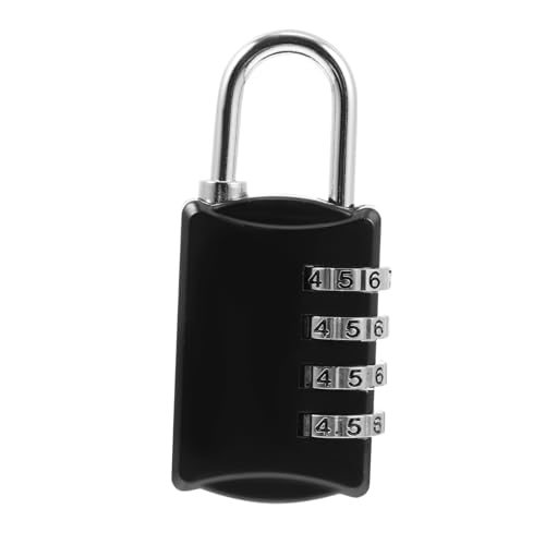 NOLITOY Stelliges Zahlenschloss Vorhängeschloss für Fitnessstudio Schließfach Tragbares Metall padlock mit Einstellbarem Code Robustes Schloss für Schul Sportschränke Diebstahlschutz von NOLITOY