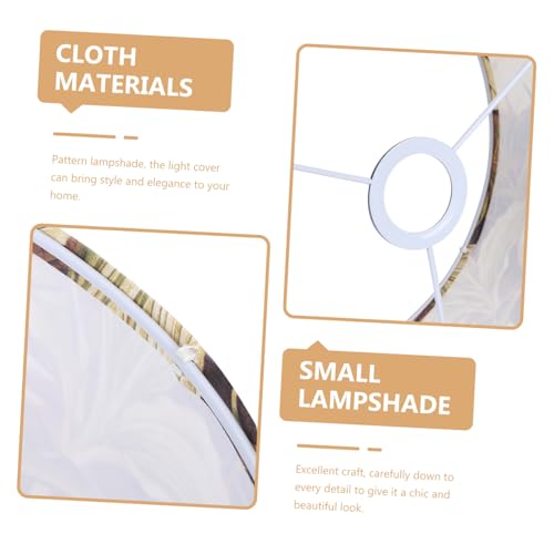 NOLITOY Stoff Lampenschirm Ersatzschirm Trommel Design für Pendelleuchte und Tischlampe Abnehmbarer Lampenschirm aus Leinenstoff Elegante Wohnraumdekoration Wohnzimmer Schlafzimmer von NOLITOY