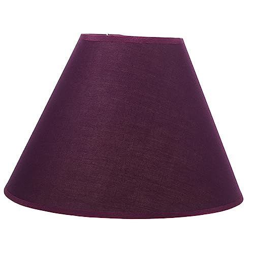 NOLITOY Stoff Lampenschirm Handgefertigte Lampenabdeckung für Tischlampe und Stehlampe Langlebig und Installieren Geeignet für Schlafzimmer und Wohnzimmer Lila NOLITOY Stoff Lampenschirm Handgefertigte Lampenabdeckung für Tischlampe und Stehlampe Langlebig und Installieren Geeignet für Schlafzimmer und Wohnzimmer Lila von NOLITOY