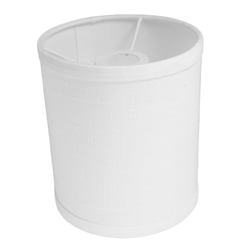NOLITOY Stoff lampenschirm Ersatz für Schreibtisch Stehlampe Trommel form Weicher Lichtdiffusor Installieren Eleganter Lampenschirm für Schlafzimmer und Wohnzimmer von NOLITOY