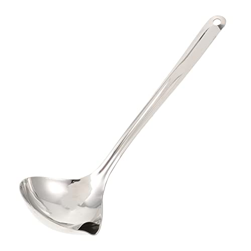 NOLITOY Suppenkelle mit Sieb Multifunktionale Kelle mit Ausguss zum Abseihen von Öl und Rückständen Suppen Für Küche Restaurant und Zuhause NOLITOY Suppenkelle mit Sieb Multifunktionale Kelle mit Ausguss zum Abseihen von Öl und Rückständen Suppen Für Küche Restaurant und Zuhause von NOLITOY