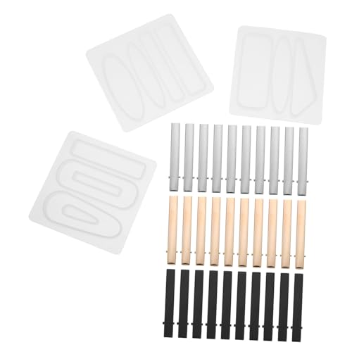 NOLITOY Teiliges DIY Haarnadel Silikonformen und Premium Legierung Wiederverwendbare Kreative Epoxidharz Gießformen für Haarschmuck Sichere Langlebige Haarklammern Zubehör für Dickes Haar NOLITOY Teiliges DIY Haarnadel Silikonformen und Premium Legierung Wiederverwendbare Kreative Epoxidharz Gießformen für Haarschmuck Sichere Langlebige Haarklammern Zubehör für Dickes Haar von NOLITOY