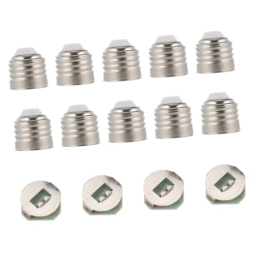 NOLITOY Teiliges LED Lampenzubehör aus Hochwertiger Robust und Bruchsicher LED Chip Sockeln und Lampenkappen Geeignet für Lichtlampenformen für Bastelarbeiten und Dekorative Beleuchtung von NOLITOY