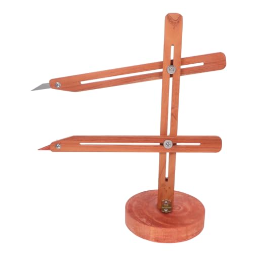 NOLITOY Töpferwerkzeug mit Verstellbarem Messarm für Tonhöhe und Langlebiges Holz-keramikmaß für Präzises Töpfern und Gleichmäßige Tonarbeiten NOLITOY Töpferwerkzeug mit Verstellbarem Messarm für Tonhöhe und Langlebiges Holz-keramikmaß für Präzises Töpfern und Gleichmäßige Tonarbeiten von NOLITOY