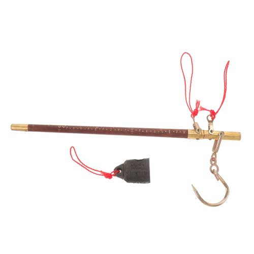 NOLITOY Traditionelle Handgehaltene Holzstangen Handwaage mit Kupfergewicht und Rotem Seil Robuste Haushaltswaage für Präzises Wiegen Langlebig und Einfach zu Bedienen für Täglichen NOLITOY Traditionelle Handgehaltene Holzstangen Handwaage mit Kupfergewicht und Rotem Seil Robuste Haushaltswaage für Präzises Wiegen Langlebig und Einfach zu Bedienen für Täglichen von NOLITOY