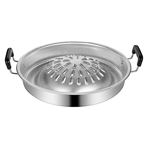 NOLITOY Tragbare Grillpfanne aus Multifunktionale Grillplatte für Camping und Bbq Hitzebeständig und Leicht zu Reinigen für und Fisch NOLITOY Tragbare Grillpfanne aus Multifunktionale Grillplatte für Camping und Bbq Hitzebeständig und Leicht zu Reinigen für und Fisch von NOLITOY