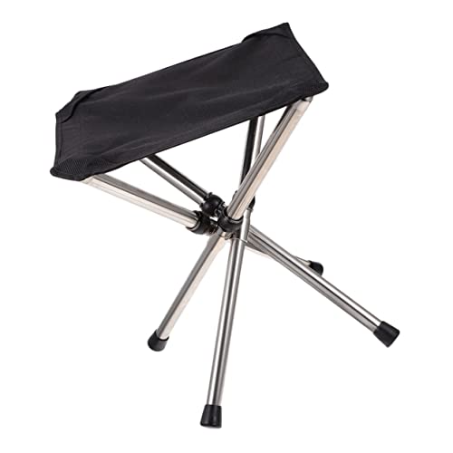 NOLITOY Tragbarer Faltbarer Campingstuhl Klappbar Leicht Outdoor Hocker für Garten Angeln Reisen mit Glatten Kanten und Praktischem Faltbarem Design für Camping BBQ Strand von NOLITOY