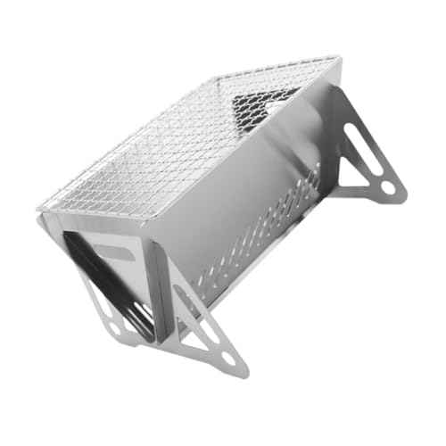 NOLITOY Tragbarer Faltbarer Edelstahl Grillrost Verschleißfest Praktisch und Langlebig für Outdoor Camping Grillen und Picknick Platzsparend Zusammenklappbar NOLITOY Tragbarer Faltbarer Edelstahl Grillrost Verschleißfest Praktisch und Langlebig für Outdoor Camping Grillen und Picknick Platzsparend Zusammenklappbar von NOLITOY