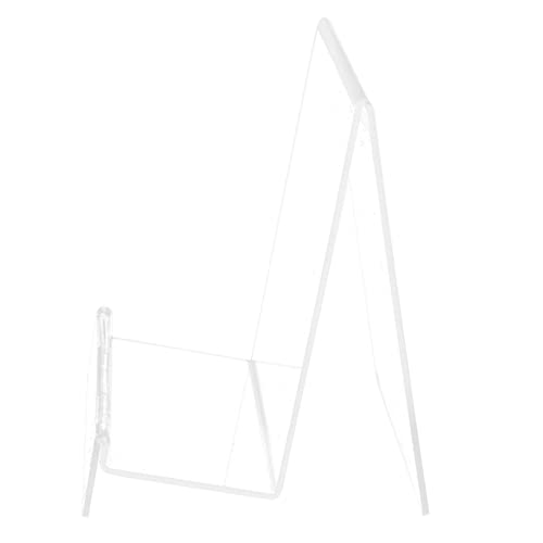 NOLITOY Transparenter Buchständer Breiter Schrägaufsteller für Bücher Schallplatten und Magazine Moderner Desktop Organizer für Büro Wohnzimmer Schule und Zuhause NOLITOY Transparenter Buchständer Breiter Schrägaufsteller für Bücher Schallplatten und Magazine Moderner Desktop Organizer für Büro Wohnzimmer Schule und Zuhause von NOLITOY