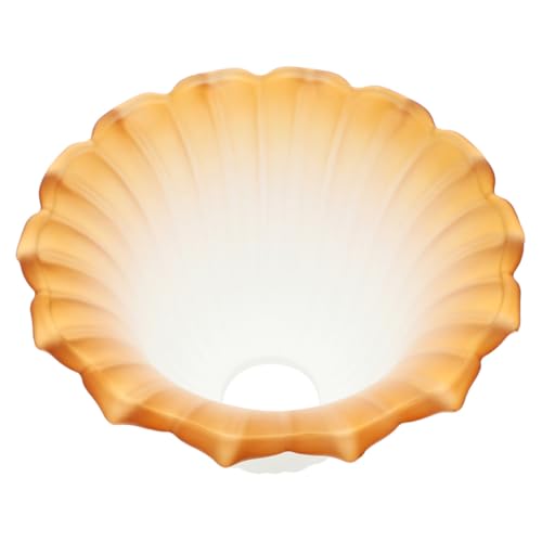 NOLITOY Transparenter Mattierter Glas Lampenschirm mit Mittelloch Dekorative Deckenlampen abdeckung Vielseitiger Ersatz für Tisch Boden Deckenleuchten Stilvolle Lichtdiffusion für Wohn NOLITOY Transparenter Mattierter Glas Lampenschirm mit Mittelloch Dekorative Deckenlampen abdeckung Vielseitiger Ersatz für Tisch Boden Deckenleuchten Stilvolle Lichtdiffusion für Wohn von NOLITOY