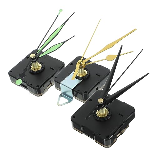 NOLITOY Uhrwerk Batterie Betriebenes Uhr Kit Hochmoment Uhr Mechanismus mit Zeigern für DIY Projekte Präzise Zeitmessung für Zuhause Büro und von NOLITOY
