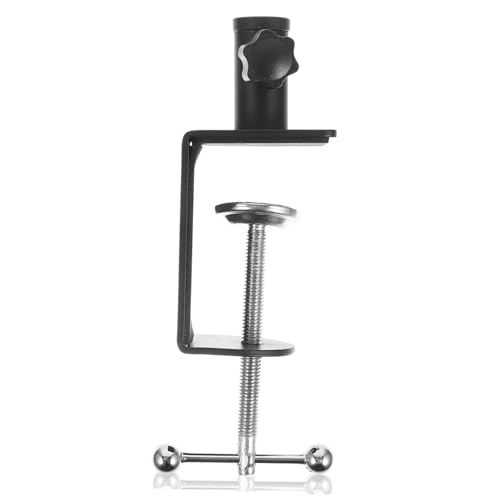 NOLITOY Verstellbare Aluminiumlegierung Tischklemme mit Robustem Cliphalter Freitragende Schreibtischhalterung für Büro und Heimgebrauch Stabile Montage für Live Streaming und NOLITOY Verstellbare Aluminiumlegierung Tischklemme mit Robustem Cliphalter Freitragende Schreibtischhalterung für Büro und Heimgebrauch Stabile Montage für Live Streaming und von NOLITOY