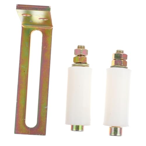 NOLITOY Verstellbare Nylon schiebetor führungsrolle mit Doppel lager Robuster Stahlhalterung Torführung für Gartentore Schiebetüren und Garagentore Geräuscharm Langlebig Vielseitig NOLITOY Verstellbare Nylon schiebetor führungsrolle mit Doppel lager Robuster Stahlhalterung Torführung für Gartentore Schiebetüren und Garagentore Geräuscharm Langlebig Vielseitig von NOLITOY