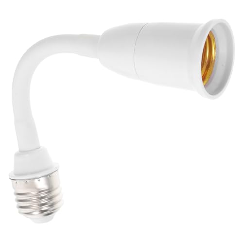 NOLITOY Verstellbarer Lampensockel Adapter mit Flexiblem Verlängerungsarm Drehbar für Innen und Außenbeleuchtung Langlebige Lampenfassung Erweiterung für Hohe Decken und Vielfältige NOLITOY Verstellbarer Lampensockel Adapter mit Flexiblem Verlängerungsarm Drehbar für Innen und Außenbeleuchtung Langlebige Lampenfassung Erweiterung für Hohe Decken und Vielfältige von NOLITOY