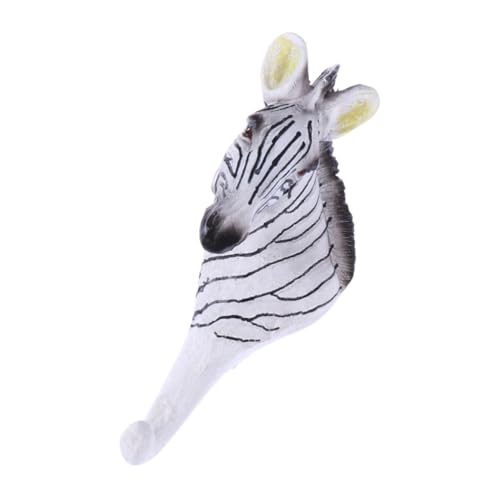 NOLITOY Vintage Wandhaken Tiermodell Zebra Wanddeko Haken für Mäntel Hüte Taschen Handtücher Kompakt Glatt ohne Kratzer für Eingangsbereich Schlafzimmer Wohnzimmer von NOLITOY