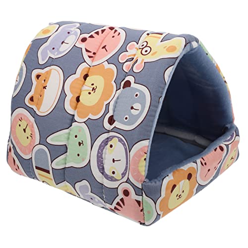 NOLITOY Hamsternest Aus Plüsch Für Kleine Haustiere Weiches Bett Für Hamster Und Meerschweinchen Versteck Für Hamster Und Ratten Komfortables Nest Für Haushalt von NOLITOY