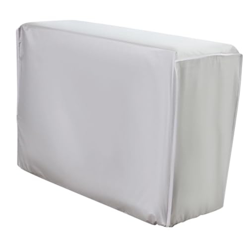 NOLITOY Wasserdichte Faltbare Abdeckung für Klimaanlagen Außengeräte Schutzhülle mit Elastikbändern Uv-beständig Wetterfeste Schutzhülle für Split-klimageräte im Außenbereich von NOLITOY