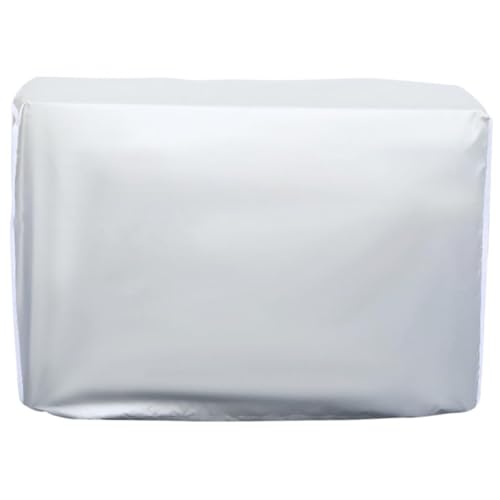 NOLITOY Wasserdichte Polyester Abdeckung für Klimageräte Silber Outdoor Schutzhaube für Außengeräte Uv-beständig Schmutzabweisend Praktische Geräteschutzplane NOLITOY Wasserdichte Polyester Abdeckung für Klimageräte Silber Outdoor Schutzhaube für Außengeräte Uv-beständig Schmutzabweisend Praktische Geräteschutzplane von NOLITOY