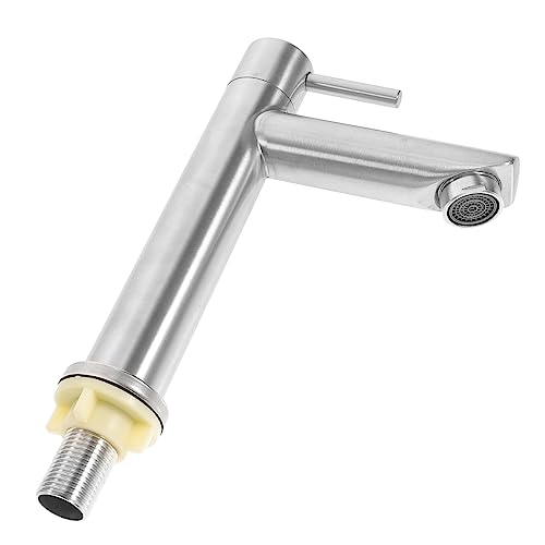 NOLITOY Wasserhahn für Küchenspüle Hochwertiger Einzelhandgriff für Einfache Montage Langlebig und für Wasser Geeignet NOLITOY Wasserhahn für Küchenspüle Hochwertiger Einzelhandgriff für Einfache Montage Langlebig und für Wasser Geeignet von NOLITOY