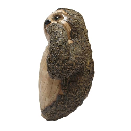 NOLITOY Wetterfeste Gartendeko aus Resin Sloth hängedekor Baumfigur Gartenfigur für Draußen Langlebig und UV beständig Niedliche Faultierform als Gartenverschönerung und Außendekoration NOLITOY Wetterfeste Gartendeko aus Resin Sloth hängedekor Baumfigur Gartenfigur für Draußen Langlebig und UV beständig Niedliche Faultierform als Gartenverschönerung und Außendekoration von NOLITOY