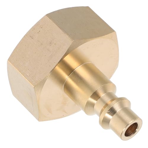 NOLITOY Winterfester Adapter für Gartenschlauch mit Schnellkupplung Luftkompressor Tauglicher Water Blowout Plug für Camper Wohnmobil Bewässerungssysteme Frostschutz Zubehör von NOLITOY